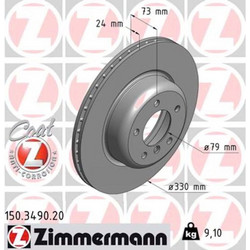 Zimmermann Δισκόπλακα - 150.3490.20