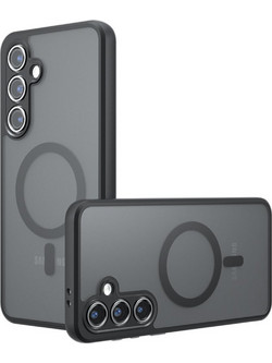 Techsuit PureFrost Back Cover Frosted Black (Samsung Galaxy S25)