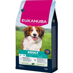 Eukanuba Adult Small & Medium with Lamb & Rice 12kg
