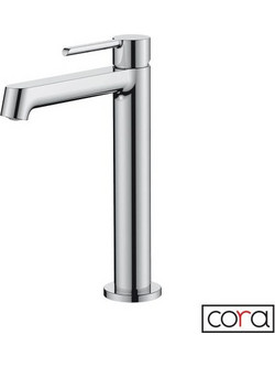 Μπαταρία Νιπτήρος Υψηλή OCCO chrome 7213-100 CORA