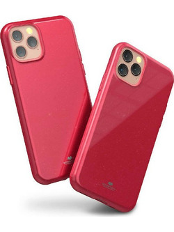 Mercury Jelly Hole Series Back Cover Σιλικόνης Ροζ (iPhone 11 Pro)