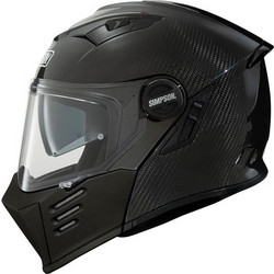 Simpson Darksome Carbon Κράνος Μηχανής Flip-Up