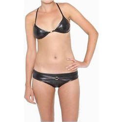 WESC Women Leontine Bikini Bottom - BLACK - 101WE-00319