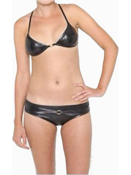 WESC Women Leontine Bikini Bottom - BLACK - 101WE-00319