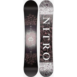 NITRO Women Mystique Snowboard - BLACK - 830842-001