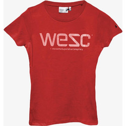 WESC Women Soft Tee - CHILLI PEPPER - 121WE-00257-CP