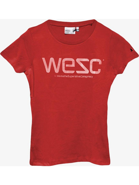 WESC Women Soft Tee - CHILLI PEPPER - 121WE-00257-CP