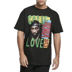 MISTER TEE Men Tupac California Love Retro Oversize Tee - BLACK - MT1807
