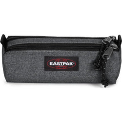 Eastpak Benchmark Κασετίνα Βαρελάκι με 2 Θήκες Ανθρακί EK0A5B92-77H