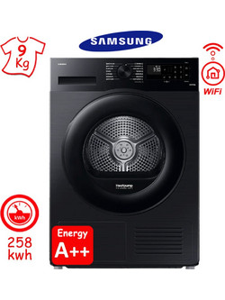 Samsung DV90CGC0A0ABLE Στεγνωτήριο Ρούχων 9kg A++
