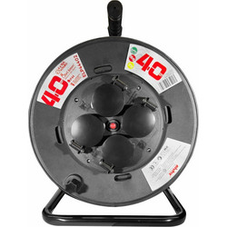 ELP44202 | ELP44202 | ΜΠΑΛΑΝΤΕΖΑ ΣΤΕΓΑΝΗ IP44 4Θ ΚΑΡΟΥΛΙ +ΚΑΠΑΚΙ+ΚΑΛ.20mt ΜΑΥΡΟ - Elvhx