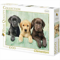Puzzle Clementoni Three Labradors 1000 Κομμάτια