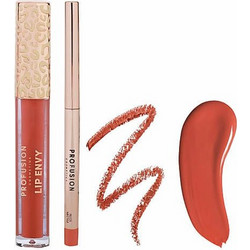 Profusion Cosmetics Lip Envy Lip Gloss + Lip Liner Σετ με Γκλος Χειλιών 3.5ml & Μολύβι Χειλιών 0.3gr (Nude Nectar)