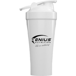 Shaker 600ml (Genius Nutrition) White