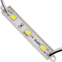MODULARI 73701 Module LED 0.8W 80lm 120 DC 12V Αδιάβροχο IP65 3 x SMD5050 Chip Ψυχρό Λευκό 6000K Dimmable - Μ8.7 x Π1.3 x Υ0.5 - Πακέτο 20 Τεμαχίων