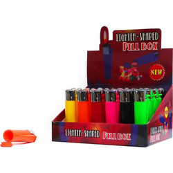 Lighter Shaped Plastic Stash