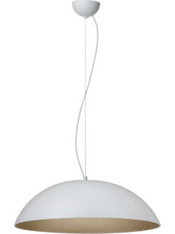 Arkolight Φωτιστικό Μονόφωτο Plexiglass Μαύρο ή Λευκό - Χρυσό Τρίφωτο 3xΕ27 Φ47 - Arkolight - Λευκό - 130-62-03/47