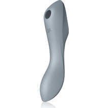 Satisfyer Curvy Trinity 3 Clit Κλειτοριδικός Δονητής Γκρι