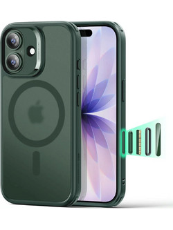 ESR Classic Hybrid Halolock Back Cover Frosted Green (iPhone 17)