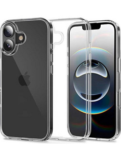 Transparent Silicone Case iPhone 17 Διαφανής Θήκη Σιλικόνης