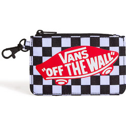 VANS OFF THE WALL ZIP WALLET CHECKERBOARD VN000Q9WY28-Y28 Λευκό-Μαυρο