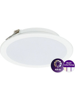 Φωτιστικό Panel LED Χωνευτό Λευκό 19W 3000-4000-6500K 2000lm