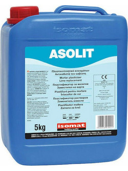 Isomat Asolit Πλαστικοποιητικό Κονιαμάτων 5kg