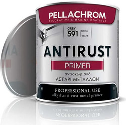 Pellachrom Antirust Ακρυλικό Αντισκωριακό Αστάρι N.590 White 0.375lt