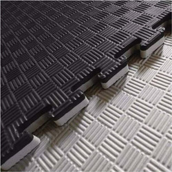 Viking Δάπεδο Παζλ Γυμναστηρίου 100x100x2.0cm Μαύρο-Γκρι 103899 5212026509589