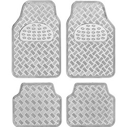 Πατάκια αυτοκινήτου - Celebrity Car - 016 - 4pcs - 122292 - Silver