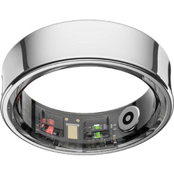 NOLATR Smart Ring ELITE LUX Silver - Size 12 L1S12