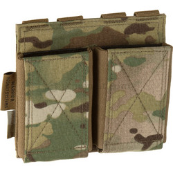 ΘΗΚΗ WARRIOR DOUBLE ELASTIC MAG POUCH MULTICAM