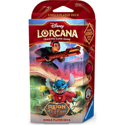 DISNEY - Lorcana - Trading Cards Game Starter Box Chapter 8 (Stitch / Mulan) - EN