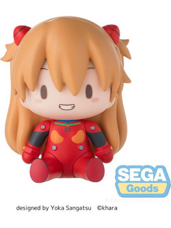 SEGA Evangelion: New Theatrical Edition Fuwa Petit Chibi Asuka Plug Suit Φιγούρα 8cm