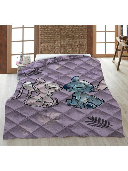 DISNEY - Stitch & Angel - Quilt Cover 140x200cm