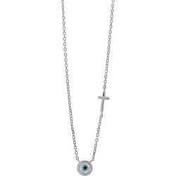 Prince Silvero Γυναικείο Κολιέ Ματάκι από Ασήμι 925 8B-KD039-1