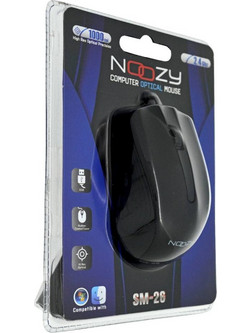 Noozy SM-26 Ενσύρματο Ποντίκι Black