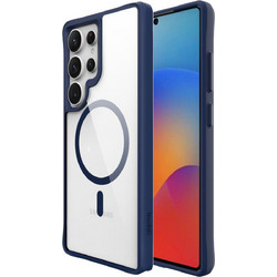 Buddi Hybrid Back Cover Transparent / Blue (Samsung Galaxy S25 Ultra)