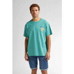 PETROL INDUSTRIES ανδρικό κοντομάνικο t-shirt - M-1050-TSR6496-6169 Πράσινο
