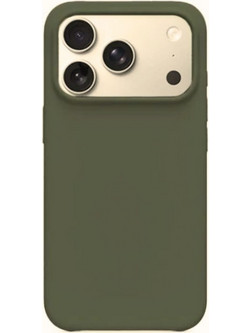 Θήκη Rubber Ενισχυμένης Σιλικόνης για iPhone 17 Pro Χακί