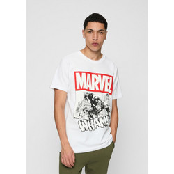 Avengers Smashing Hulk Tee white