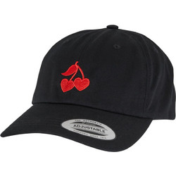 Miss Tee Heart Cherries Dad Cap Καπέλο Μαύρο