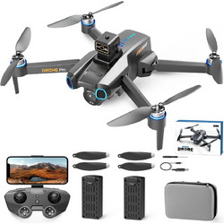 Drone Τετραξονικό Χωρίς Ψήκτρες 4K HD FPV Κάμερα Wifi RC, Αναστροφή 360 GPS