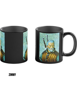 Cenega Publishing Heat Reveal Mug Good Loot The Witcher 3 Game Art Chronicles - Geralt & Vincent van Gogh 450 ml Black - (5908305247661)