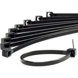 Δεματικά Καλωδίων (cable Ties) 3,6*150mm 100 Τεμάχια Μαύρα