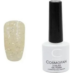 Cosmofan Gel Polish 126 Glitter Ημιμόνιμο Βερνίκι Νυχιών 7.5ml