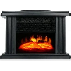 Mini Τζάκι Αερόθερμο με Εφέ Φλόγας-Flame Heater 1000W