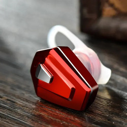 Hoco E17 Ακουστικό Bluetooth In Ear Red