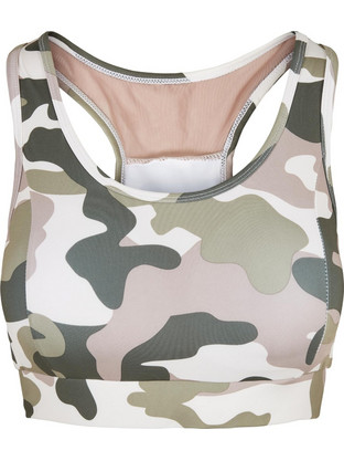 Urban Classics Ladies Tech Mesh Bra TB4070-Dusk Rose Camo
