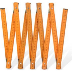 Αναδιπλούμενο Μέτρο Ξύλινο 2m Kmt Tools 9367956